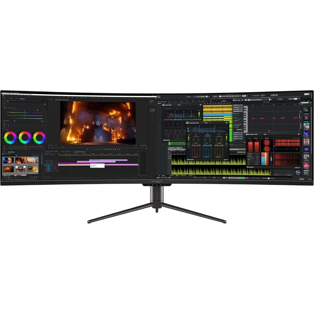 49" Curved Gaming Monitor 144Hz Ultra-wide WDFHD 3840 x 1080P, R1800, 99% sRGB, HDR400, USB Type C