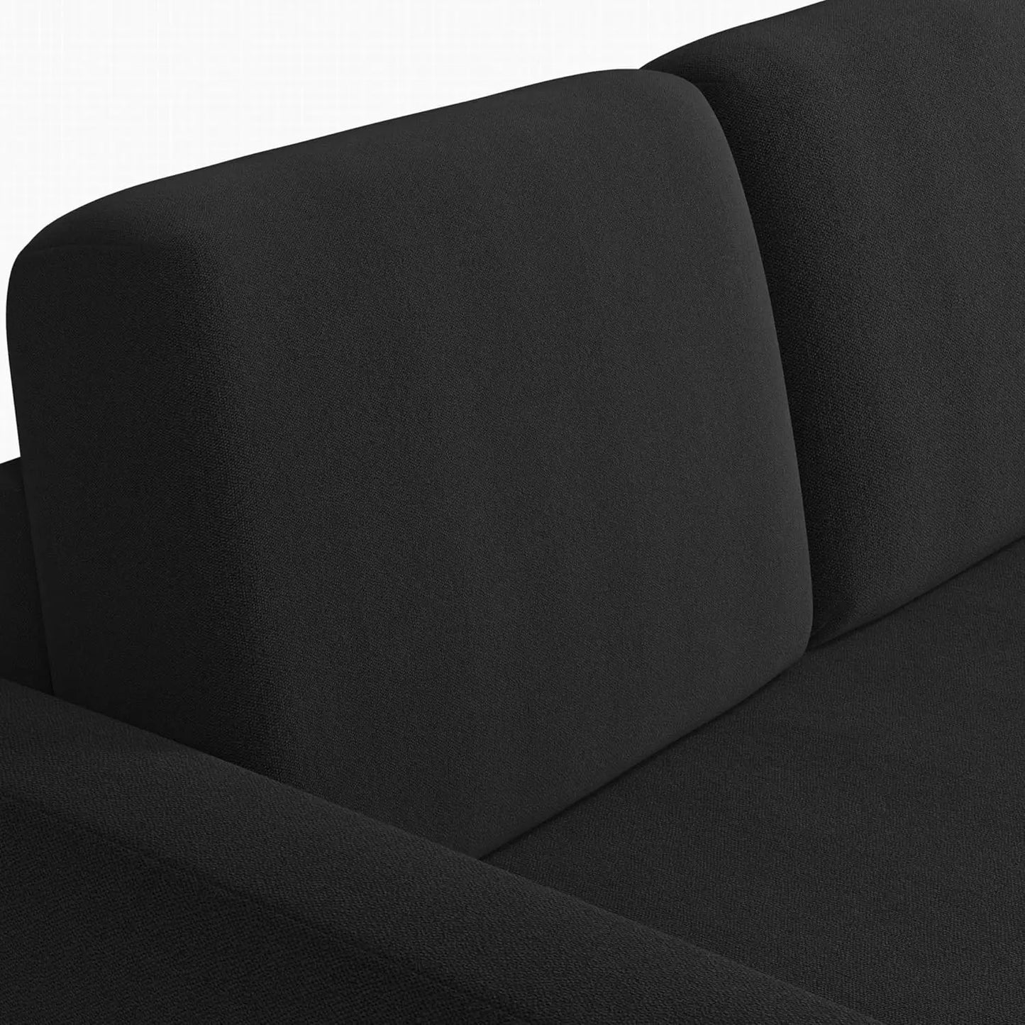 Sectional Sofa L-Shaped Sofa Couch Bed w/Chaise & USB, Reversible Couch Sleeper w/Pull Out Bed & Storage Space, 4-seat Fabric