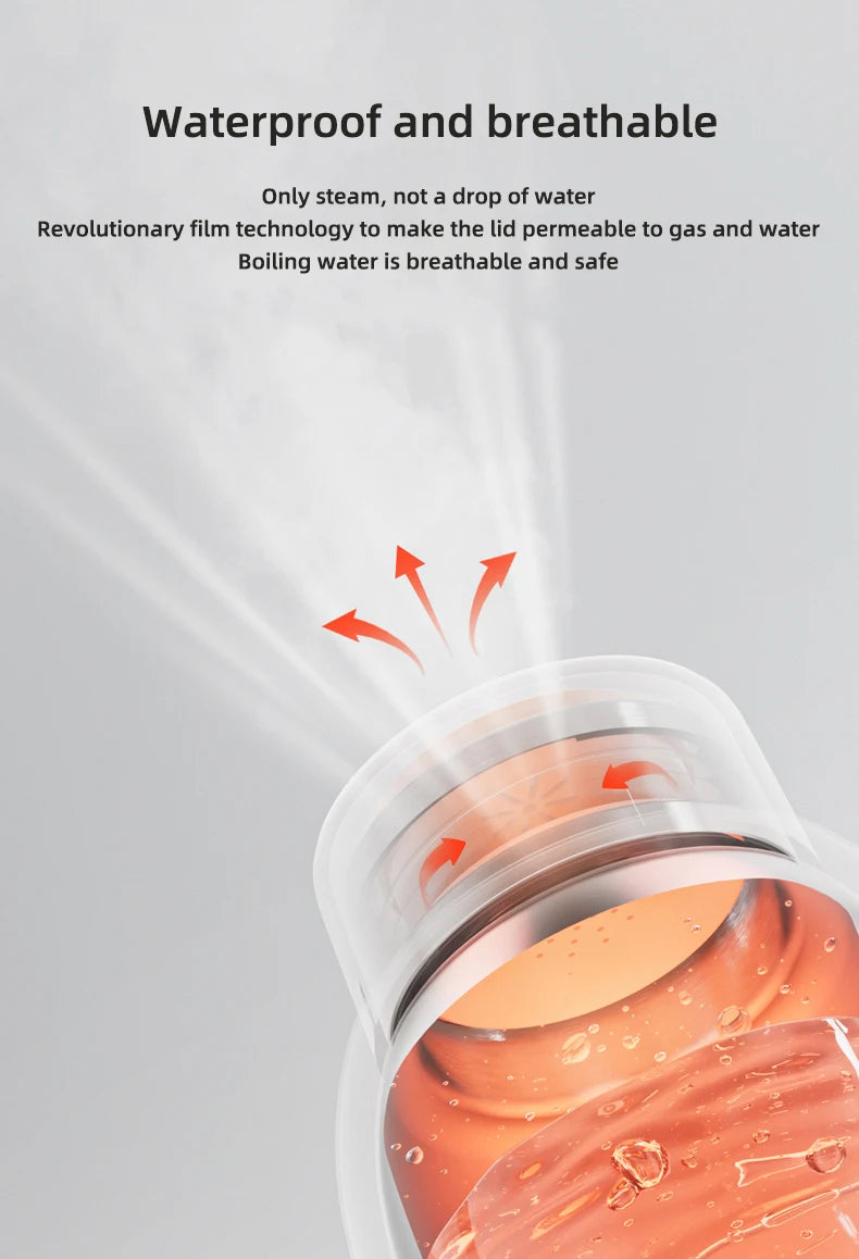 Electric Kettle 600ML Heating Cup Adjustable Temperature Kettles