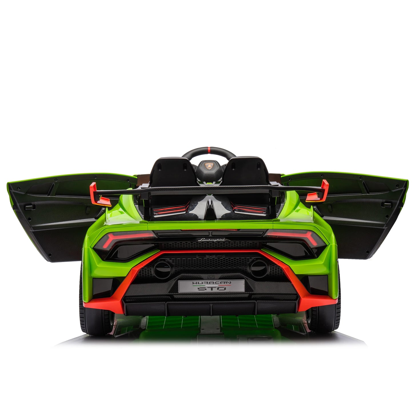 24V Kids Electric Ride-On Drift Car: Speeds 1.86-5.59 MPH, Ages 3-8, Foam Front Wheels, 360° Spin, LED Lights, Dynamic Music