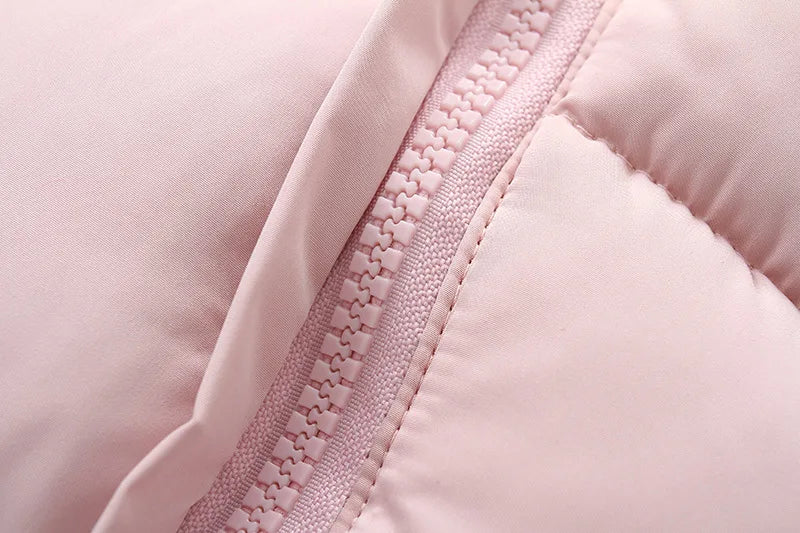 AYNIGIELL 2024 Winter Newborn Thickening Jumpsuit Built-in Wool Hooded Down Romper Baby Boys and Girls Warm Snowproof Overalls