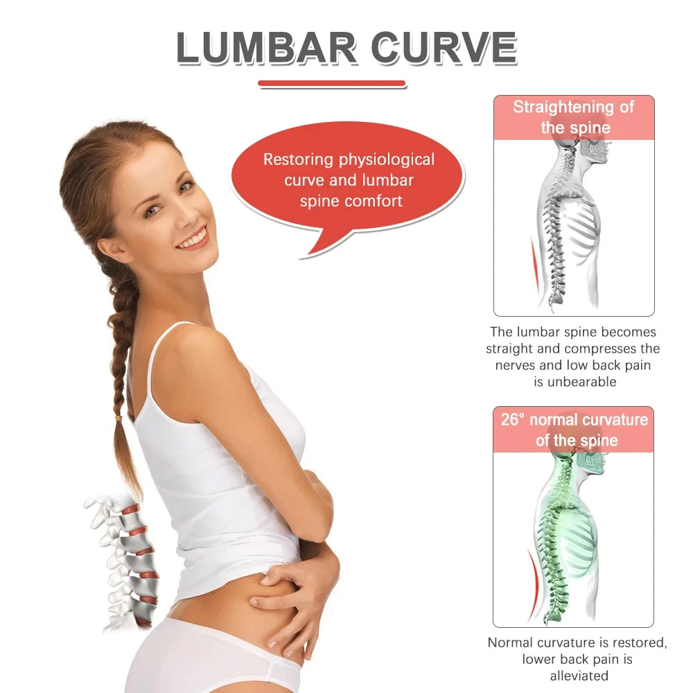 Back Pain Relief Belt - Adjustable, Double Pull, Breathable, Spine Decompression, Medical Orthopedic Pain Relief