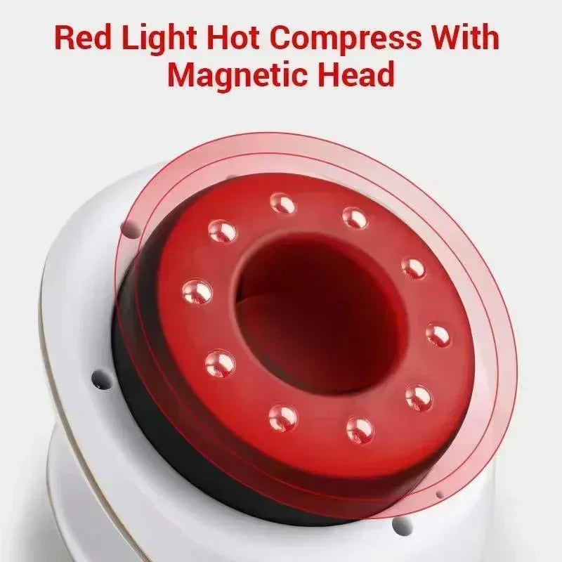 Electric Scrapin, Cupping, Suction, Heating, Fat Burner, Anti-cellulite Massager