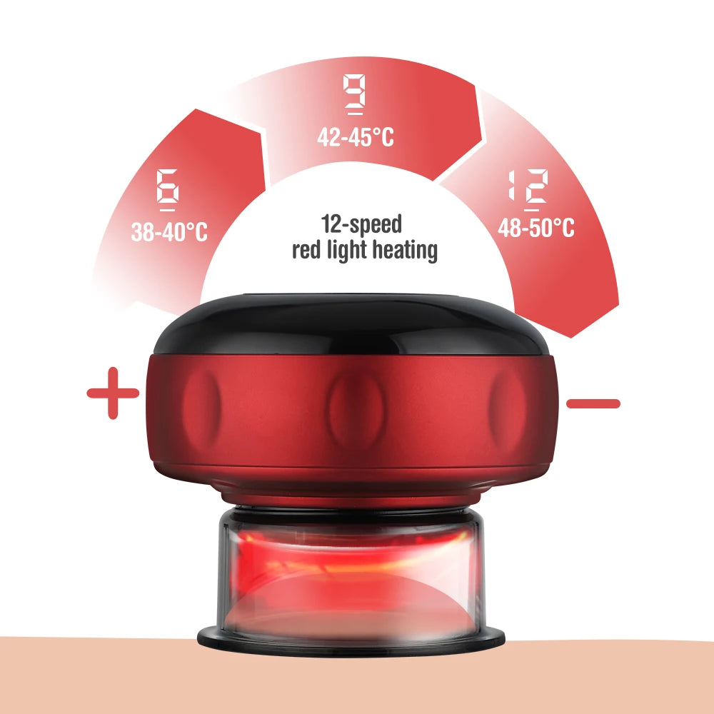 Body Cupping Medical Chinese Electric Vacuum Cupping Therapy Body Scraping Massage Jars Guasha Relieve Professional Suction Cups