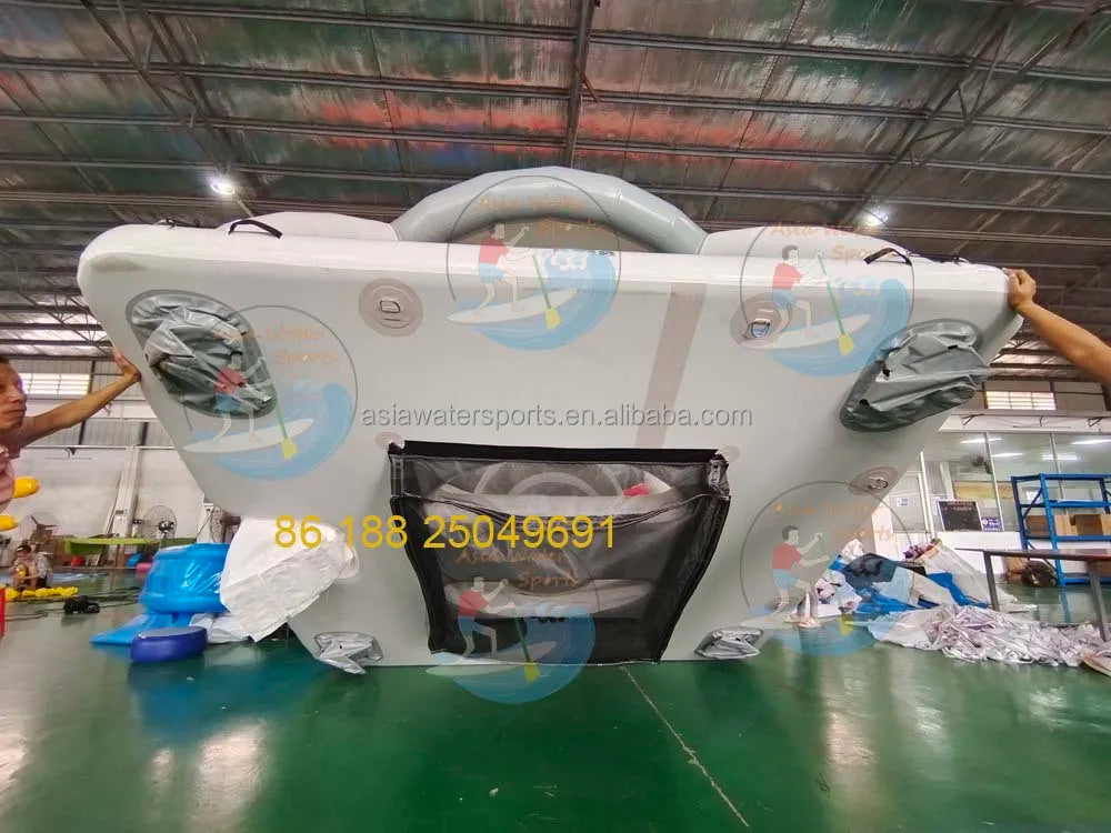 Custom Inflatable Floating Wave Loading Dock, Inflatable Jet Ski Dock Inflatable Water Platform