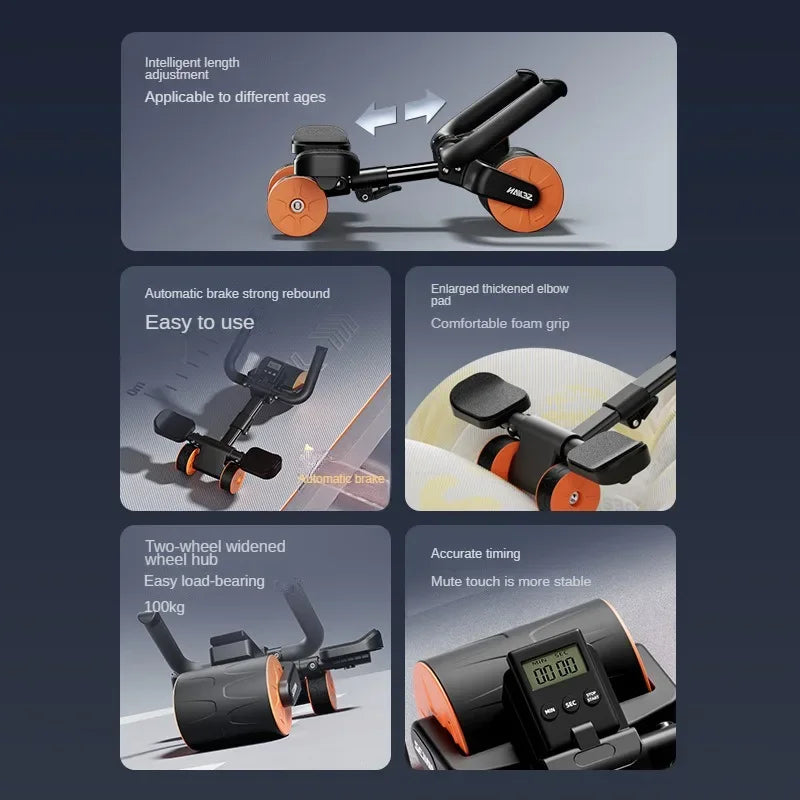 Adjustable AB Roller with Timer