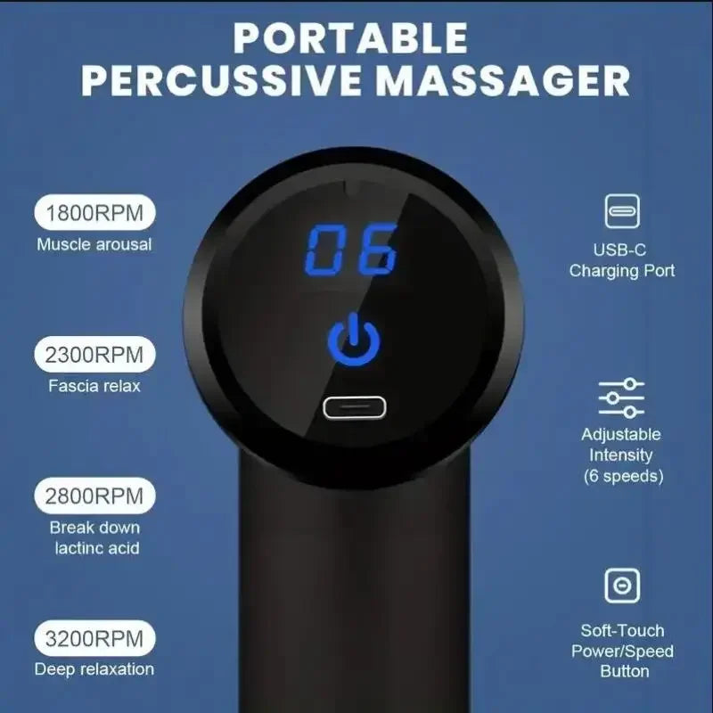 Portable Fascia Gun Deep Tissue Massage for entire body
